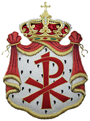 Escudo de la Hermandad de la Expiración de Linares (250 px altura)