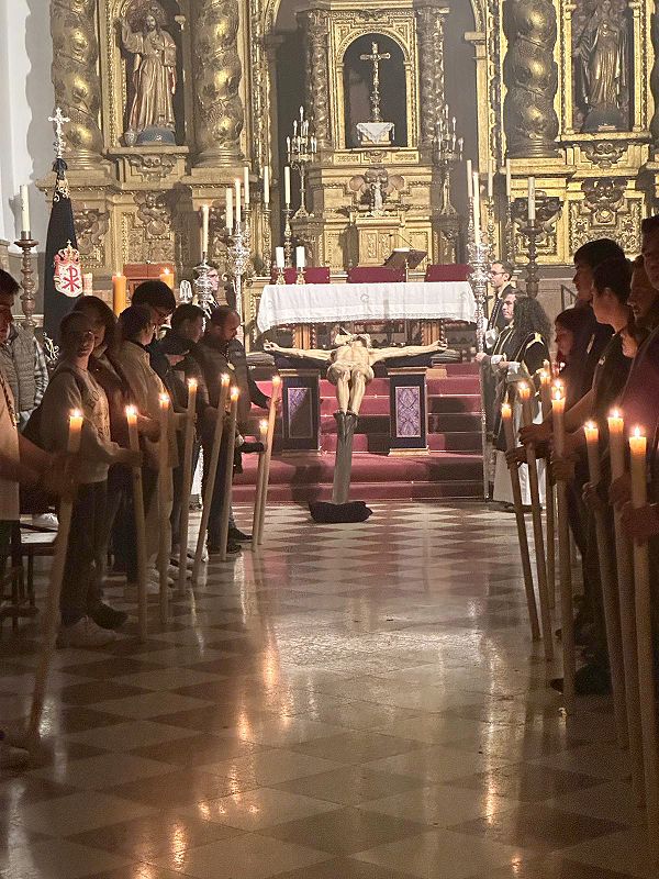 ceremonia de las cinco llagas